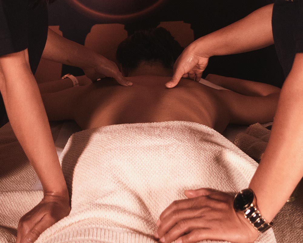 Four hand Thai massage by Nantar Thai Therapy in Elland